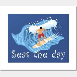 seas the day Posters and Art